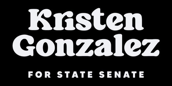 Kristen Gonzalez for State Senate Logo